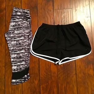 Yoga Capris and Shorts Bundle